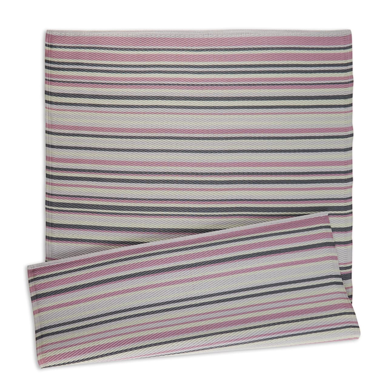 DII® Multi Tone Striped Outdoor Rug, 4ft. x 6ft.